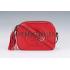 Gucci Soho Disco Shoulder Strap Bag Red