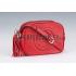 Gucci Soho Disco Shoulder Strap Bag Red