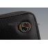 Gucci Wallet With Interlocking G Metal Detail Black