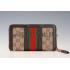 Cheap Gucci Vintage Web GG Canvas Wallet Brown