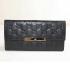 Gucci Wallet 112715 Black Cow Leather Wallet