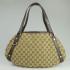 Gucci Shoulder Bags 130736 Brown Canvas Ladies Bag HM01407