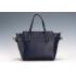 Gucci Swing Dark Blue Leather Tote Small Replica