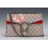 Gucci Dionysus Blooms GG Supreme Canvas And Red Suede Trim Small Bag 18926792