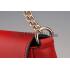 Gucci Soho Leather Shoulder Bag Red