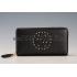 Gucci Soho Disco Studded Wallet Black