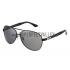 Gucci Signature Logo Black Frame Black Lenses Sunglasses 308146