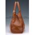 Gucci Soft Stirrup Tan Leather Large Shoulder Bag Cognac