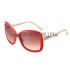 Gucci Guccissima Pattern Red Frame Sunglasses 308085