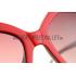 Gucci Guccissima Pattern Red Frame Sunglasses 308085