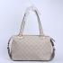 Cheap Gucci  Handle bags 203526 Beige Cow Leather HandBags