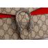 Gucci Dionysus GG Supreme Canvas And Red Suede Trim Mini Bag 18926798