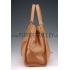 Gucci Soft Stirrup Tan Leather Large Shoulder Bag