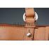 Gucci Belted Large  Handle Bag Canvas Fabric Tan 7773