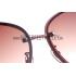 Gucci Aviator Gucci Logo On Lens Pink Frame Sunglasses 307889