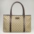 Gucci Tote bags 114595 Khaki Large HandBags