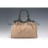 Gucci Sukey Large Tote Black Trim Beige Fabric