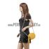 Gucci Soho Leather Mini Chain Bag Yellow 607947 Replica