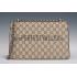 Gucci Dionysus GG Supreme Canvas And Taupe Suede Trim Small Bag 18926789