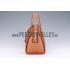 Gucci Duilio Brogue Boston Tan Leather Bag