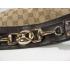 Replica Quality Gucci Hobo bags 170014 Khaki Canvas Ladies Bag