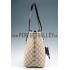 Gucci Heart Bit Canvas Large Tote Brown