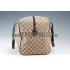 Gucci Medium Carry On Duffle Bag in Beige Monogram Canvas Replica