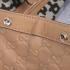 Gucci  Handle bags 211943 Khaki Cow Leather HandBags