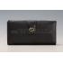 Replica Gucci Wallet With G G Metal Detail Black