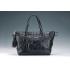 Gucci Soho Tote with Embossed Interlocking G Dark Black