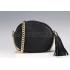 Gucci Soho Leather Mini Chain Bag Black 607941 Replica