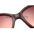 Gucci Elegant Oval Shaped Brown Sunglasses 308033