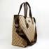 Gucci Tote Bags 162913 Brown Canvas Large Bag HM04675