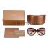 Replica Gucci Guccissima Pattern Brown Frame Sunglasses 308083