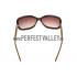 Replica Gucci Guccissima Pattern Brown Frame Sunglasses 308083