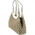 Replica Gucci Hobo bags 154982 Khaki Canvas Ladies Handbag