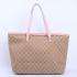 Gucci Tote bags 218499 Apricot Canvas HandBags