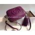 Gucci Tassel Purple Handbag Shoulder Bag Calfskin