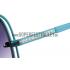 Gucci Aviator Gucci Logo On Lens Blue Frame Sunglasses 307890