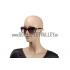 Replica Gucci Elegant Oval Shaped Black Sunglasses 308031