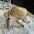 Gucci Disco Shoulder Bag Calfskin Gold