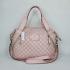 Gucci  Handle bags 211105 Pink Cow Leather HandBags Replica