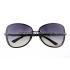 Gucci Aviator Gucci Logo On Lens Black Frame Sunglasses 307892 Replica