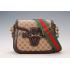 Gucci Lady Web GG Small Canvas Bag Brown