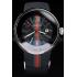 Gucci Black Rubber Band Black Round Dial 2165-297 Replica