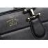 Gucci Black Leather Work Bag 607332