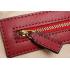 Cheap Gucci Lady Web GG Canvas Boston Bag Dark Red