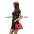 Gucci Bamboo Daily  Handle Red Bag