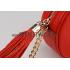 Gucci Soho Leather Mini Chain Bag Red 607946 Replica