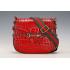 Replica Gucci Lady Web Medium Shoulder Bag Crocodile Leather Red